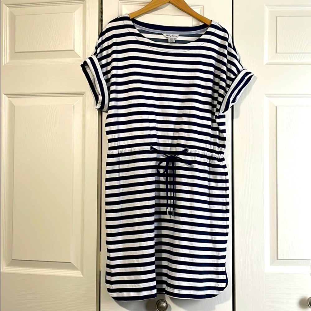 NWOT|Tommy Bahama Striped Dress|Navy & White|Women